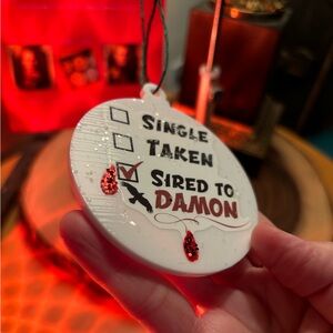 Damon? Sired to, Or The TVDcrew in whole..hanging around your house, how epic?